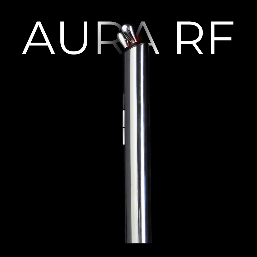 AURA RF lifting and smoothing massager collagen booster, anti-aging with RF and LED