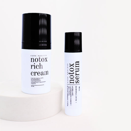 Notox Serum and Cream - cosmetic set