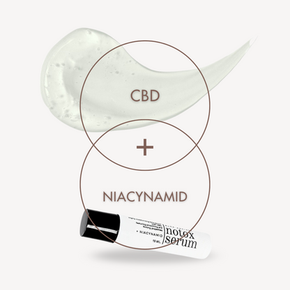 Notox Serum lifting and moisturizing with CBD and Niacinamide